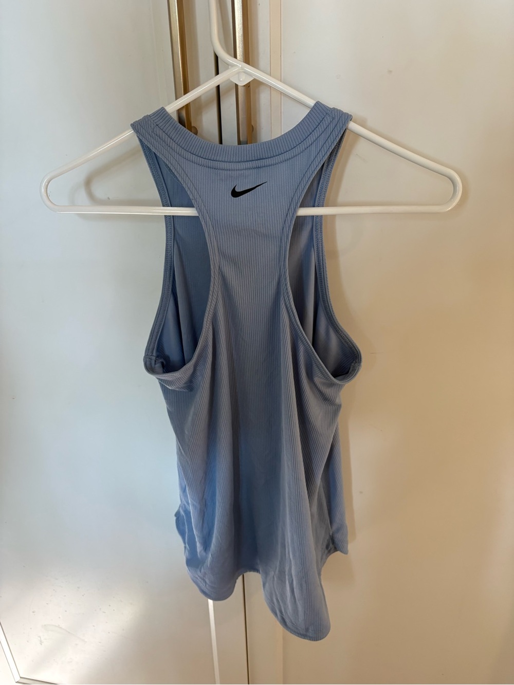 Nike Women's Dusty Blue Ribbed Racerback Tank